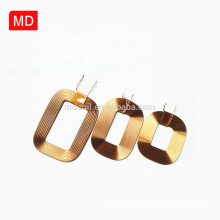 copper wireless charger coil for receiving coil